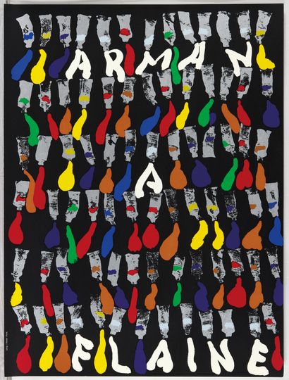 ARMAN ARMAN

Arman à Flaine, 1981, sérigraphie, feuille 76,5 x 57,5 cm (Otmezguine... Gazette Drouot