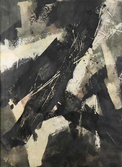 Wang Luyan (1956): Wang Luyan (1956):

Abstract composition

Ink and wash on paper

Date...