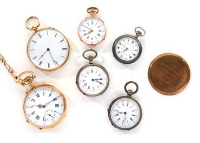 LOT DE SIX MONTRES: LOT OF SIX WATCHES:



PAYET in Vienna About 1870

N° 4935

18k...