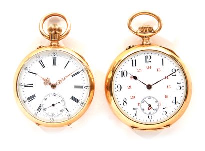 Lot de deux montres: LOT OF TWO WATCHES:



Hippolyte MARTEL in Paris About 1900

N°...