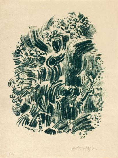 MASSON André MASSON André

Arbre en fleurs, 1950

Lithographie sur Japon

Epreuve...