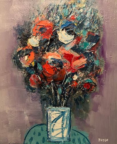 null Pierre BOSCO (1909-1993)

Bouquet de fleurs

Huile sur toile signée en bas à...