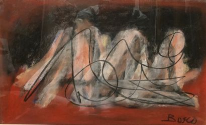 null Pierre BOSCO (1909-1993)

Nu allongé

Pastel signé en bas à droite

26 x 43...