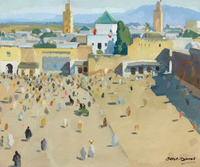 Raymond CRETOT-DUVAL (1895-1986) Raymond CRETOT-DUVAL (1895-1986)

Place of Meknes

Oil...