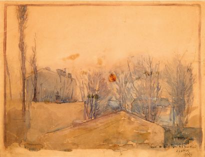 Albert GLEIZES (1881-1953) Albert GLEIZES (1881-1953)

Sunrise in the fog, 1905

Faded...