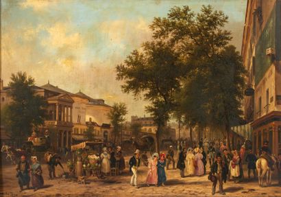 Giuseppe CANELLA (1788-1847) Giuseppe CANELLA (1788-1847)

Boulevard Montmartre,...
