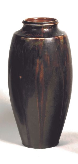 CHARLES GREBER (1853-1935) 

Important vase...