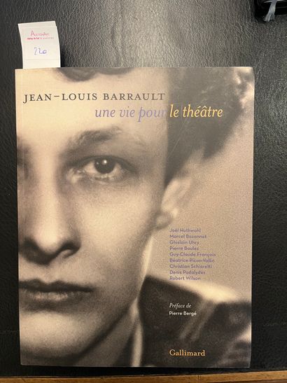 Livre Jean-Louis Barrault, Une vie pour le théâtre Livre Jean-Louis Barrault, Une...