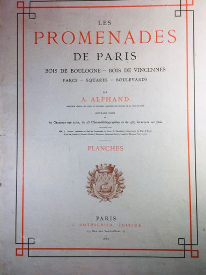 Promenades de Paris par Alphand, 1882. Promenades de Paris par Alphand, 1882. 

43...