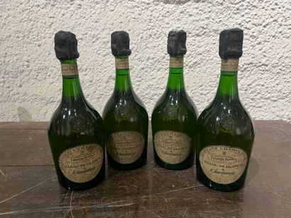 null 4 bouteilles Côteaux Champenois Laurent Perrier Blanc de Blancs de Chardonnay...