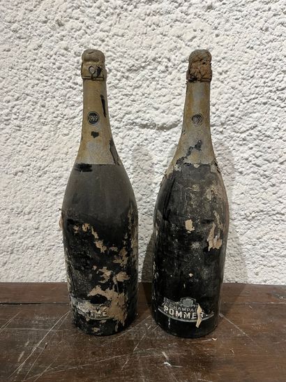2 jéroboams Champagne Pommery 1949, vendu...
