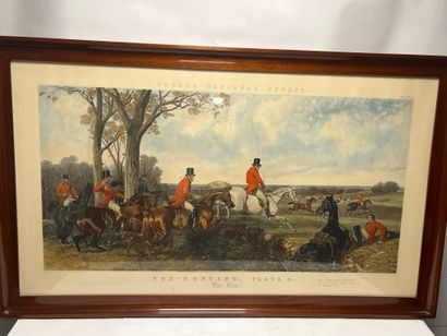 null English color engraving 
The run
66.5 x 119 cm (view)
