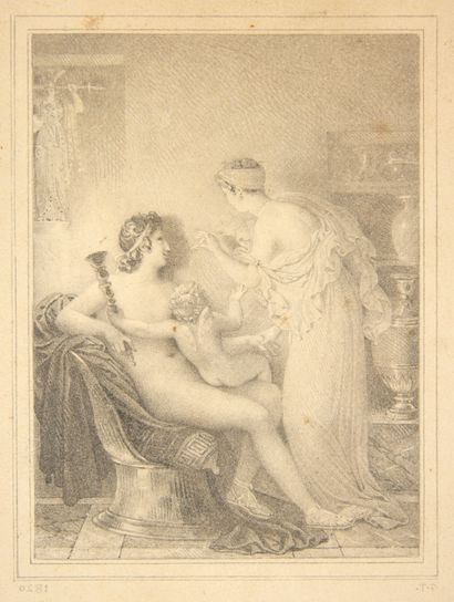  Anne-Louis GIRODET de ROUSSY-TRIOSON (1767-1824)
Dibutade, ou l’invention du Dessin
Pierre... Gazette Drouot
