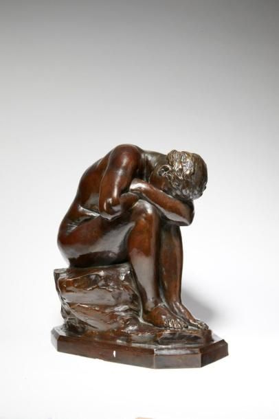 null Jules DALOU (1838 - 1902)

Nu féminin sur un rocher

Groupe en bronze à patine...