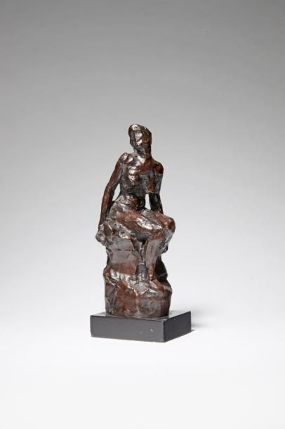 null Jean-Baptiste CARPEAUX (1827-1875)

Femme assise sur un rocher

Groupe en bronze...