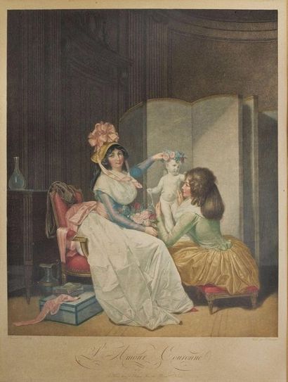 null D'APRÈS LOUIS LÉOPOLD BOILLY 1761 - 1865)

L'Optique ; L'Amour couronné, par...