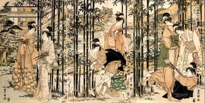 Utagawa Toyokuni I (1769-1825) et Utagawa Toyohiro (1773-1828) : 