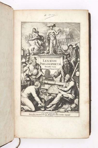 null Etienne Chauvin : Lexicon philosophicum secundum curis Stephani Chauvini Philosophiae...