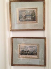 Deux gravures de Fontainebleau