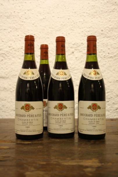 4 bouteilles

Chambertin Clos de Bèze 1989...