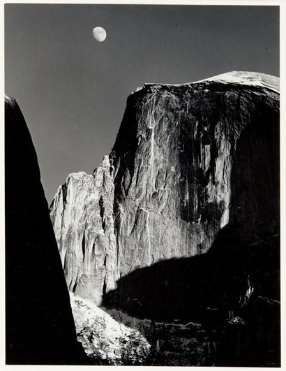 Anselm Adams Anselm Adams

1902-1984



Moon and Half Dome, Yosemite National Park,...