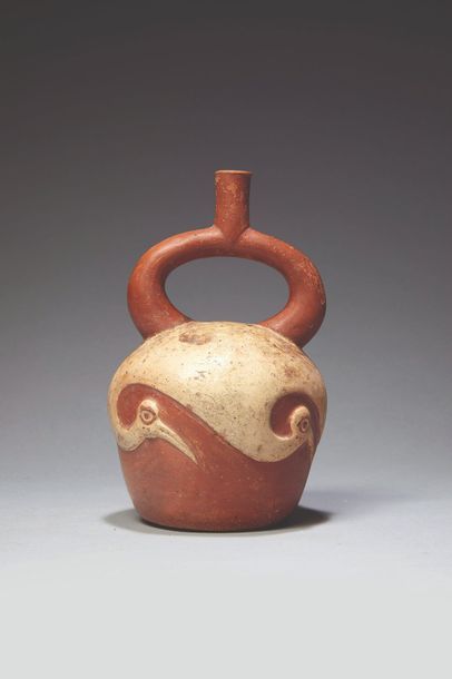 Vase funéraire Vase funéraire

Culture Mohica - Nord du Pérou.

Intermédiaire ancien.

100...