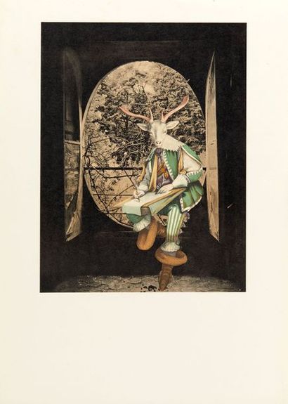 JEAN MESSAGIER JEAN MESSAGIER

Betty Boop sur les genoux du Doubs, 1982, lithographie,...