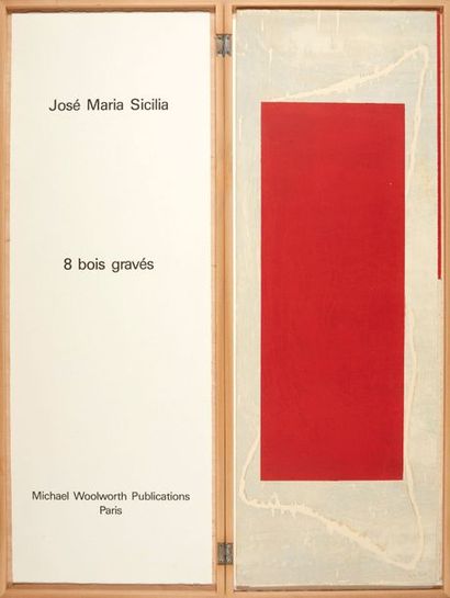 José Maria SICILIA JOSE MARIA SICILIA

8 bois gravés, 1988, très grand in-folio en...