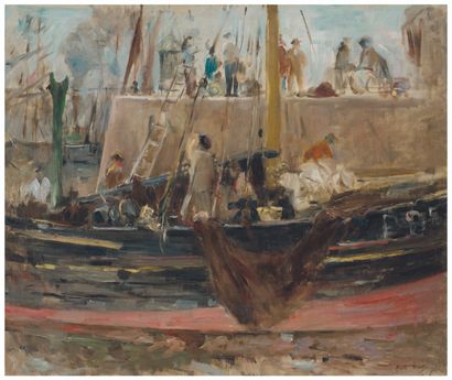Berthe MORISOT (1841-1895) Bateaux à quai


avec le cachet ‘Berthe Morisot’ (en bas... Gazette Drouot
