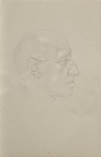 Hans BELLMER (1902-1975) λ• Portrait de Victor Brauner


avec le timbre sec ‘Hans... Gazette Drouot