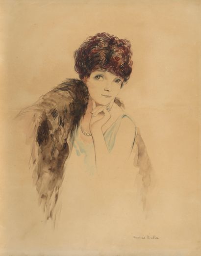 Francis Picabia (1879-1953) λ Portrait de Marthe Chenal

signé 'Francis Picabia'... Gazette Drouot