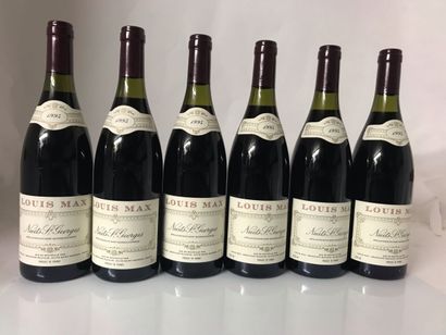 null 12 bouteilles de NUITS SAINT GEORGES 1995 de Louis Max