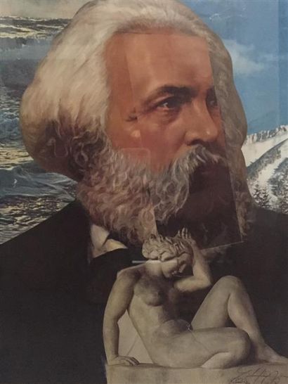 null *ERRO (dit, Gudmundur FERRO - Né en 1932)

Karl Marx

Collages sur papier

Signé...