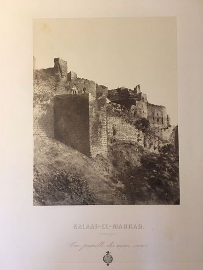 null *[ARCHITECTURE]

LOUIS DE CLERCQ (1837-1901) 

Kalaat-El-Markab, Syrie, vers...