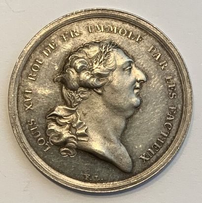 FRANCE

Rare médaille émise en 1793 dénonçant...