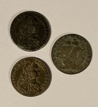 null IMPORTANT lot de monnaies modernes dont monnaies en argent ( dont 1 pièce de...