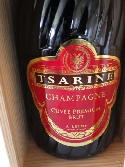 null 1 Jeroboam (3L) de champagne Tsarine REIMS FRANCE dans son coffret