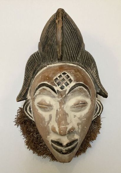 PUNU - GABON (de type)
Masque en bois à patine...