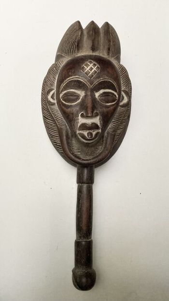 PUNU - GABON (de type)
Masque à main en bois...