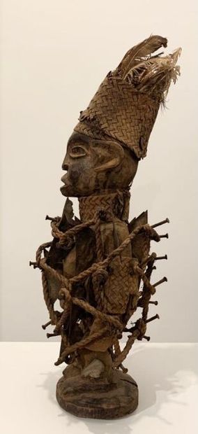 null NKISI NKOUDI - CONGO
République Démocratique du Congo (de type)
Statue fétiche...
