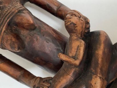 null ZAIRE / CONGO 
République Démocratique du Congo (de type)
" Maternité " 
Sculpture...