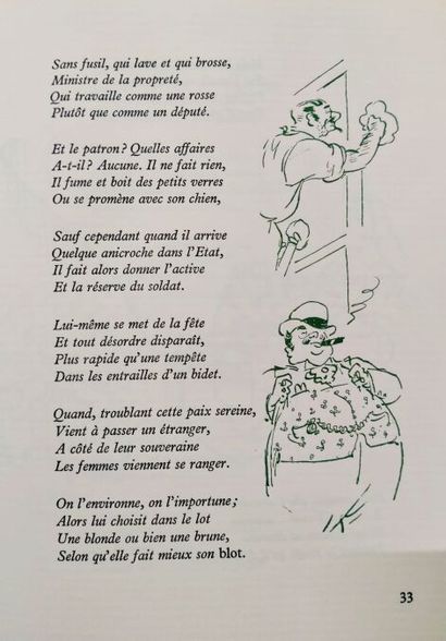 null [EROTISME] 
PONCHON (Raoul). " La muse gaillarde ". Illustré par L. TOUCHET...