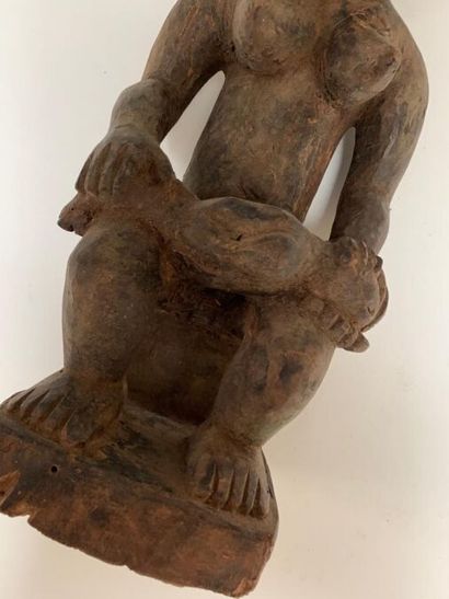 null ZAIRE / CONGO - République Démocratique du Congo (de type)
" Maternité " - Sculpture...