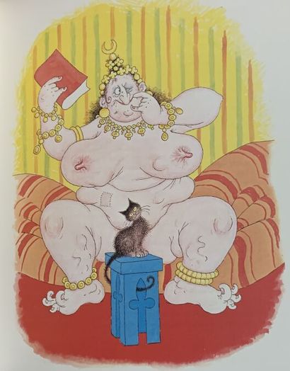 null [EROTISME] 
" Kama Sutra ". Illustré par DUBOUT - Editions Michèle TRINCKVEL,...