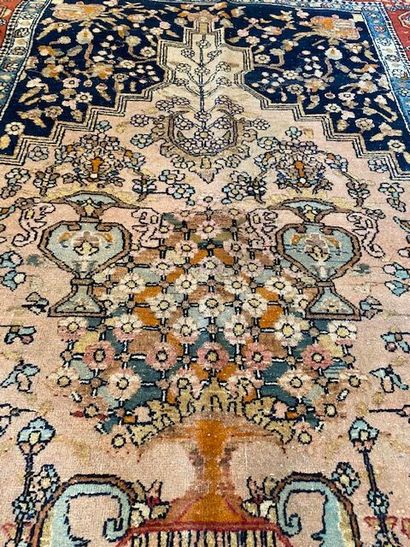 null TAPIS SAROUK (chaîne et trame en coton, velours en laine)
Centre de l'Iran,...