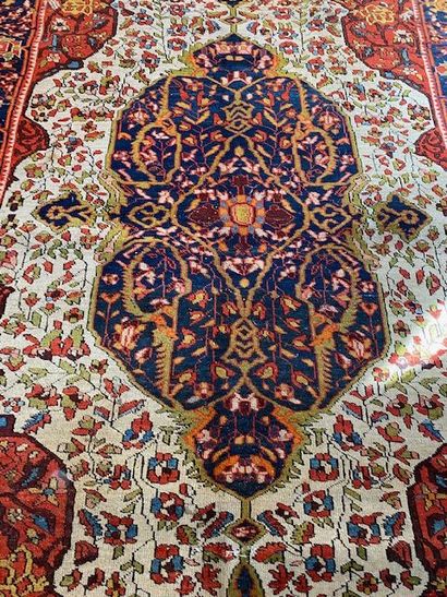 null TAPIS SAROUK (chaîne et trame en coton, velours en laine)
Centre de l'Iran,...