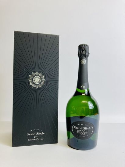 null 1 Bouteille CHAMPAGNE GRAND SIECLE ITERATION N° 24 NM Laurent-Perrier (Coff...
