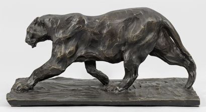 Rembrandt Bugatti (1884 Mailand - 1916 Paris) nach Schleichender Panther
Bronze,... Gazette Drouot