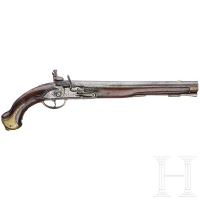  Pistolet de cavalerie de style prussien M 1742, par Corbusier Frères à Liège. 
Canon... Gazette Drouot