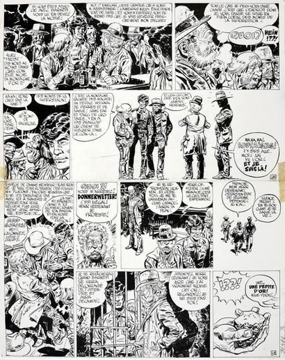 Giraud, Jean (1938-2012) Blueberry.
Volume 11. The Mine of the Lost German.
Chinese...
